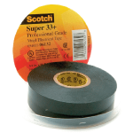 Super 33+ Professsional Grade Electrical Tape, 3/4" x 66'