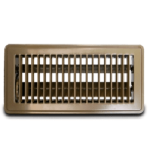Floor Register, 4 x 10, Brown
