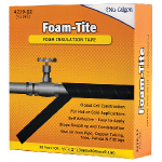 Foam-Tite Insulation Tape, 2" x 1/8" x 30'