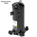 Scroll Compressor, 1-Phase, 11.01 EER