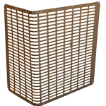 Coil Guard Panel, B-Base, 26", Champagne