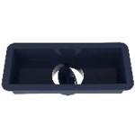 Rheia Floor Boot Assembly, 4" x 10", M40
