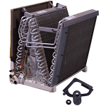 Flex Coil, w/ Drainpan, 2R/20/21.0, Alum, Hz