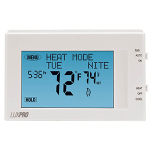 LuxPro Touch Screen Thermostat, 7 Day, 2H/1C