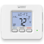 LX Series Commercial Digital Thermostat, 7 Day, 3H/2C