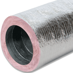 KM Insulated Flex-Vent, 5"x25' Silver Jack R8 Bag